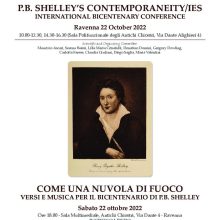 P.B. SHELLEY&#8217;S CONTEMPORANEITY/IES International Bicentenary Conference