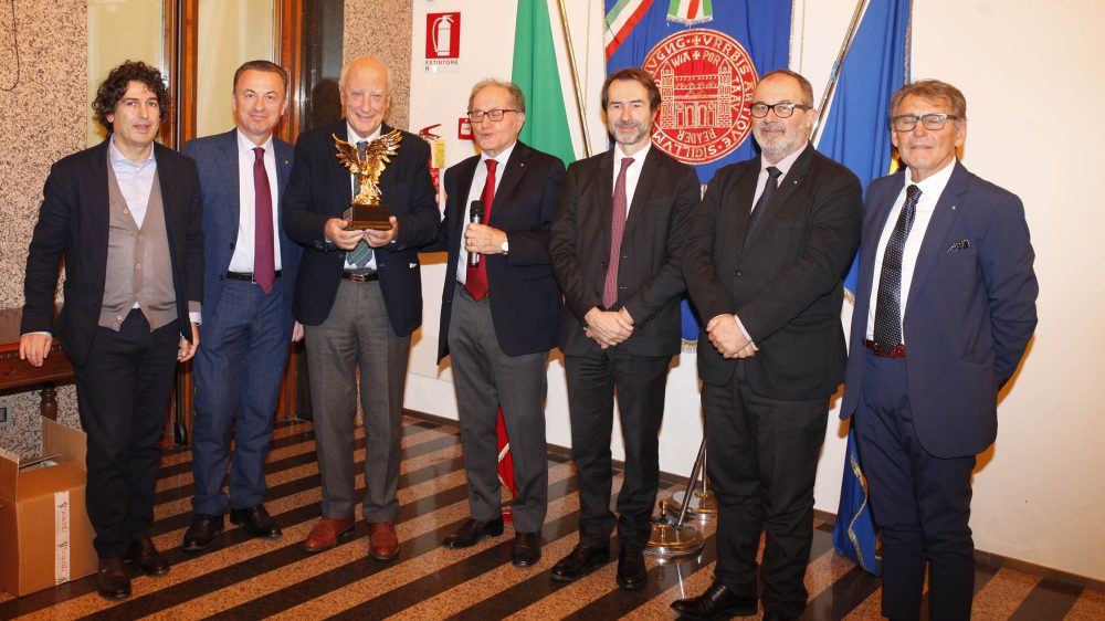 Conferito il premio speciale Aquila di Ferro al Presidente della Fondazione Cassa di Risparmio di Ravenna