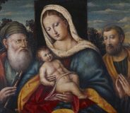 Madonna con Bambino San Giuseppe d´Arimatea e Simeone