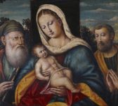 Madonna con Bambino San Giuseppe d´Arimatea e Simeone
