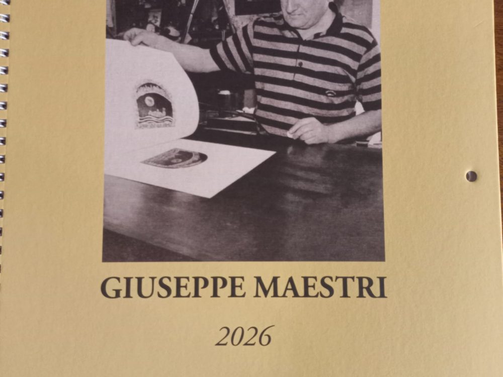 Il tradizionale Calendario Artistico della Fondazione Cassa di Risparmio di Ravenna è dedicato a Giuseppe Maestri