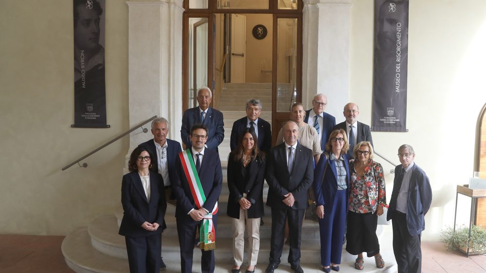 I Capitani Reggenti della Repubblica di San Marino in visita ai Musei Byron e del Risorgimento