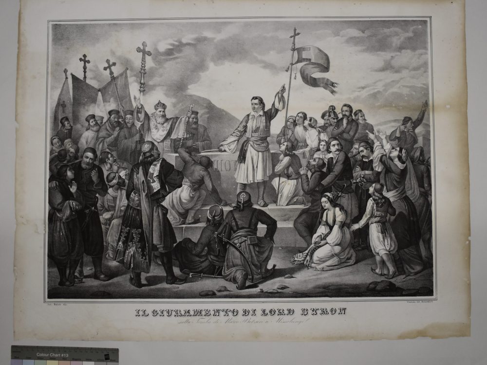 Musei Byron e del Risorgimento aperti a Pasqua e Pasquetta con una nuova importante acquisizione: ‘Il giuramento di Lord Byron a Missolungi’